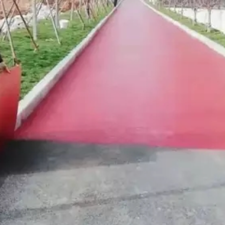 武隆​ 彩色路面喷涂翻新是一种低成本